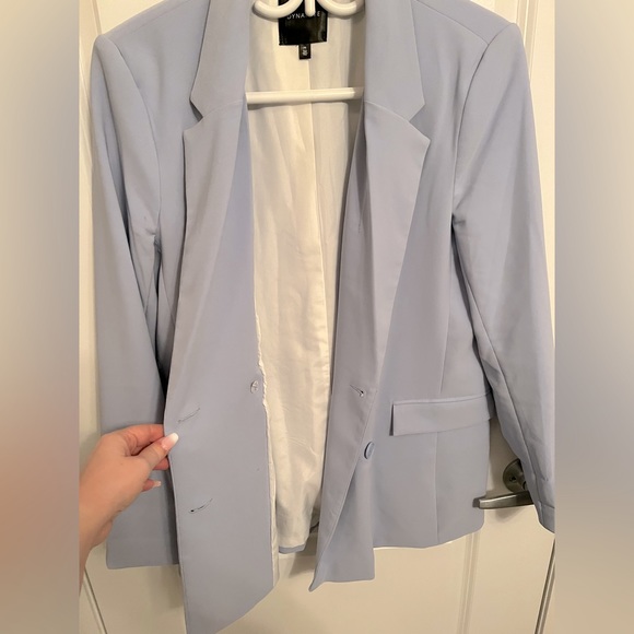 Light Blue Dynamite Blazer | Size:M - Picture 3 of 6